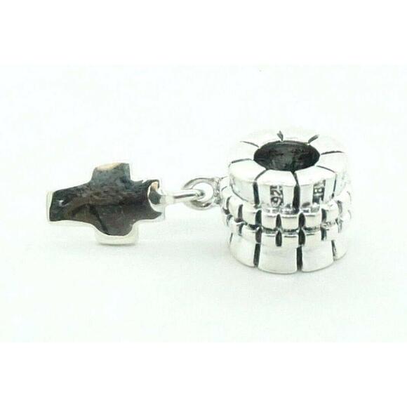 Estate Sterling Silver Cross Charm Bead Jewelry Deal - Picture 2 of 5